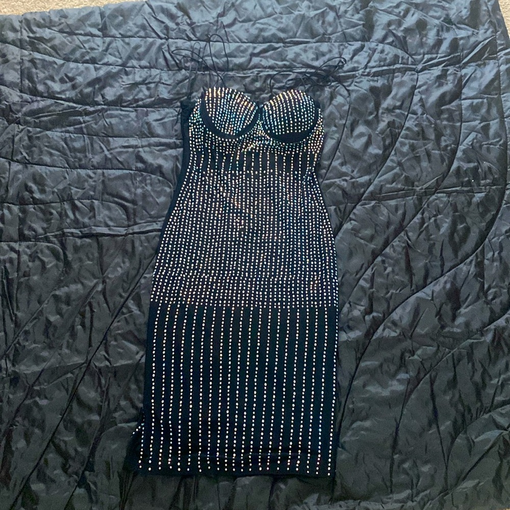 Sexy black dress